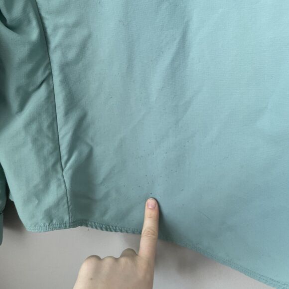 REI Co-op Womens‎ Blue Long Sleeve Button Up Athletic Size Small - Picture 10 of 10